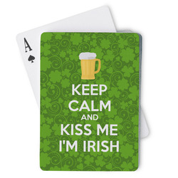 Kiss Me I'm Irish Playing Cards