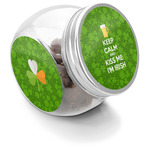 Kiss Me I'm Irish Puppy Treat Jar (Personalized)