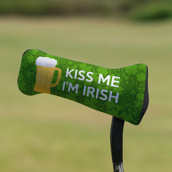 Kiss Me I'm Irish Putter Cover - On Putter