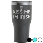 Kiss Me I'm Irish RTIC Tumbler - 30 oz (Personalized)