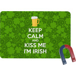 Kiss Me I'm Irish Rectangular Fridge Magnet (Personalized)