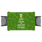 Kiss Me I'm Irish Tablecloth - 58"x58" (Personalized)