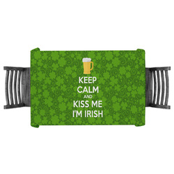 Kiss Me I'm Irish Tablecloth - 58"x58" (Personalized)