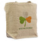 Kiss Me I'm Irish Reusable Cotton Grocery Bag - Front View