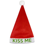 Kiss Me I'm Irish Santa Hat