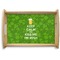 Kiss Me I'm Irish Natural Wooden Tray - Small (Personalized)