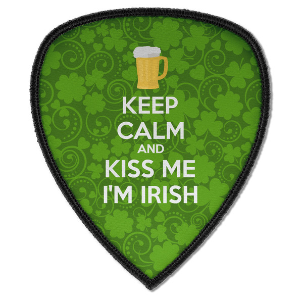 Kiss Me I'm Irish Shield Patch