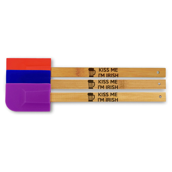 Custom Kiss Me I'm Irish Silicone Spatula