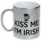 Kiss Me I'm Irish Silver Mug - Main