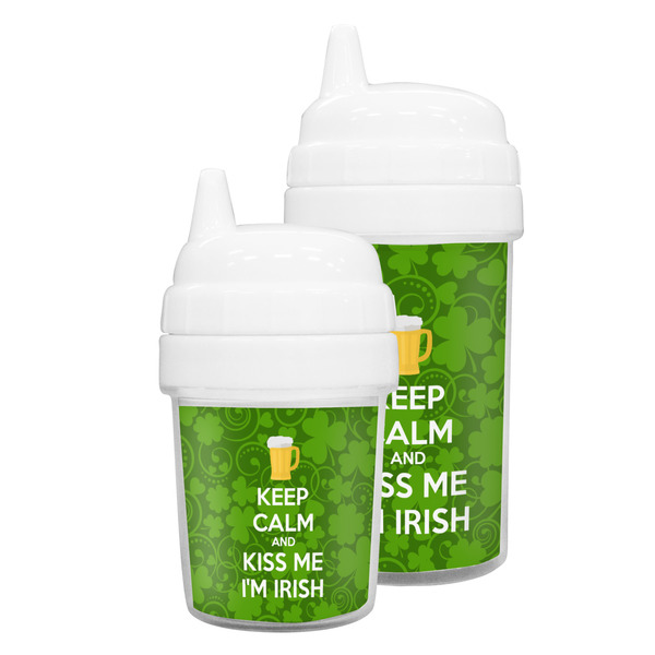 Kiss Me I'm Irish Sippy Cups
