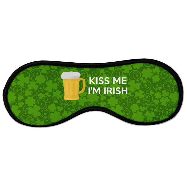 Custom Kiss Me I'm Irish Sleeping Eye Masks - Large