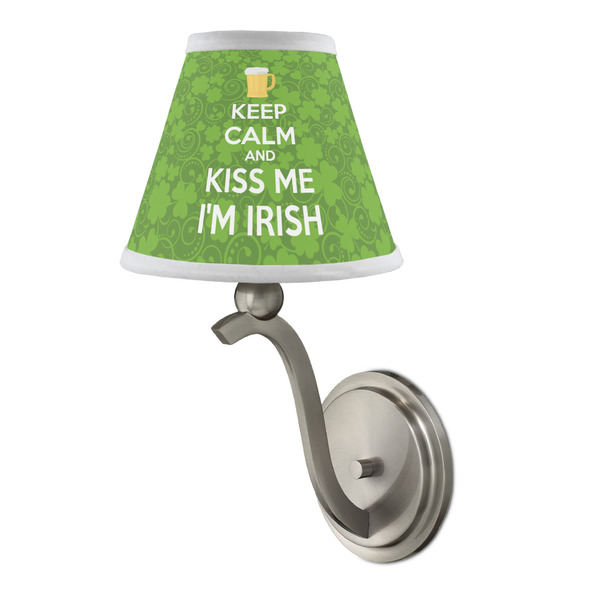 Kiss Me I'm Irish Small Chandelier Lamp - LIFESTYLE (on wall lamp)