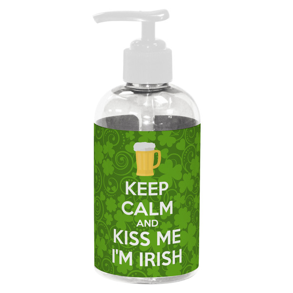 Kiss Me I'm Irish Small Liquid Dispenser (8 oz) - White