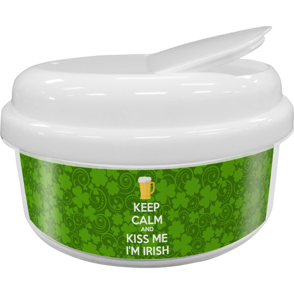 Custom Kiss Me I'm Irish Snack Container (Personalized)