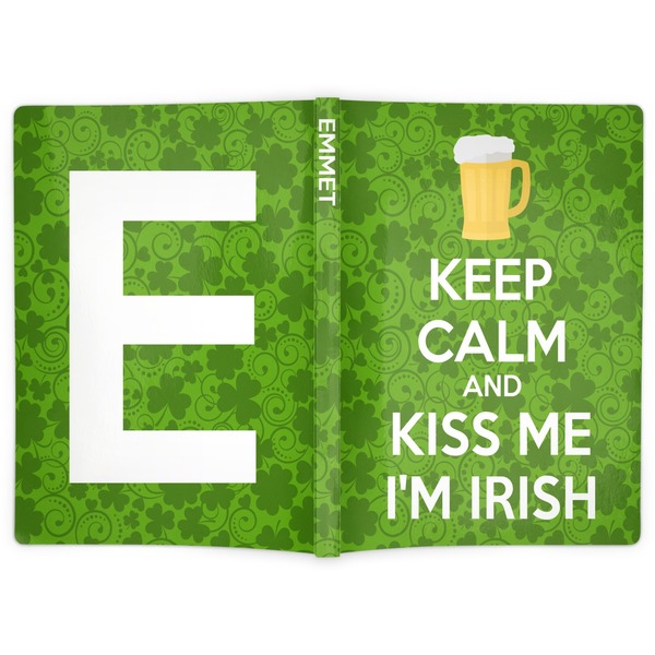 Kiss Me I'm Irish Soft Cover Journal - Apvl