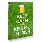 Kiss Me I'm Irish Softbound Notebook - 7.25" x 10" (Personalized)