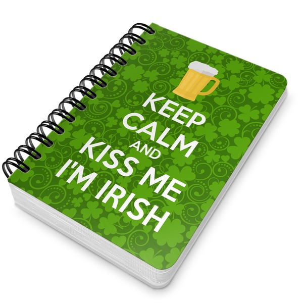 Kiss Me I'm Irish Spiral Journal 5 x 7 - Main