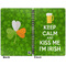 Kiss Me I'm Irish Spiral Journal 7 x 10 - Apvl