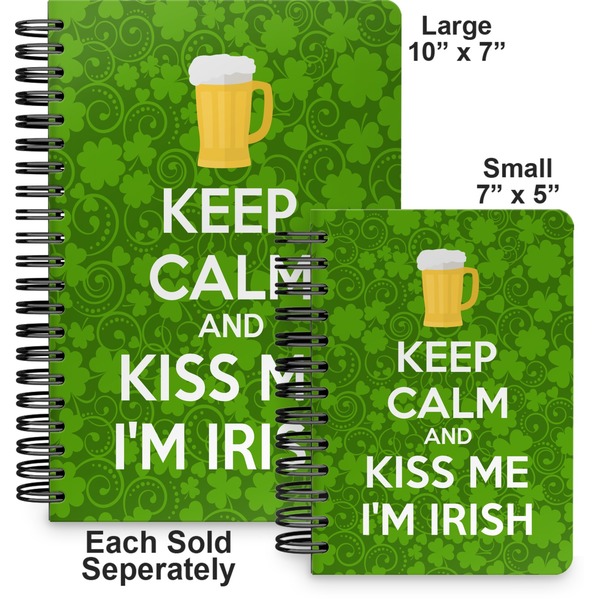 Kiss Me I'm Irish Spiral Journal - Comparison