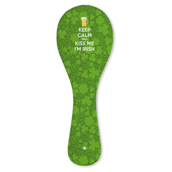 Custom Kiss Me I'm Irish Ceramic Spoon Rest