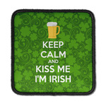 Kiss Me I'm Irish Iron On Square Patch