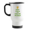Kiss Me I'm Irish Stainless Steel Travel Mug with Handle