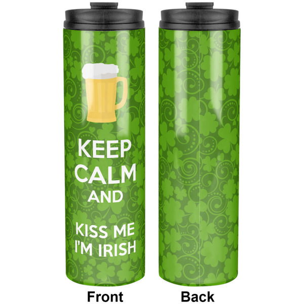 Kiss Me I'm Irish Stainless Steel Tumbler 20 Oz - Approval