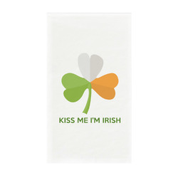 Kiss Me I'm Irish Guest Towels - Full Color - Standard