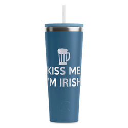 Kiss Me I'm Irish RTIC Everyday Tumbler with Straw - 28oz
