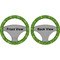 Kiss Me I'm Irish Steering Wheel Cover- Front and Back