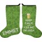 Kiss Me I'm Irish Stocking - Double-Sided - Approval