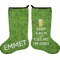 Kiss Me I'm Irish Holiday Stocking - Double-Sided - Neoprene