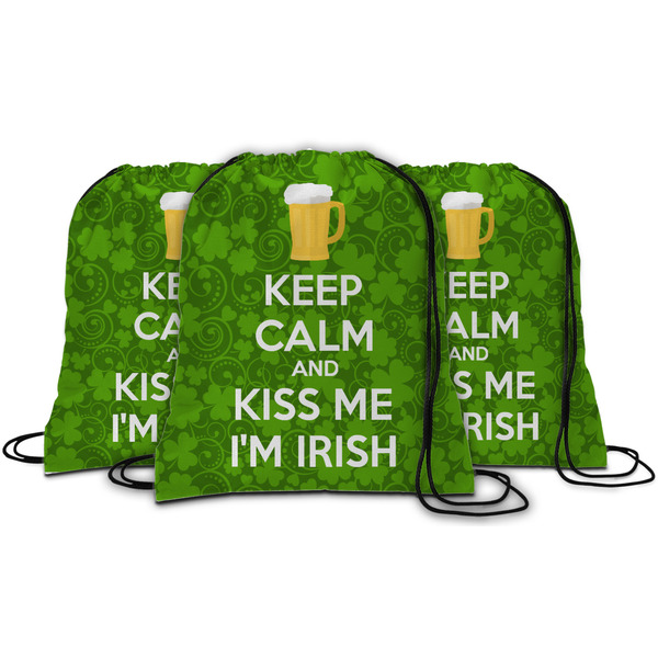 Kiss Me I'm Irish String Backpack - MAIN
