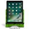 Kiss Me I'm Irish Stylized Tablet Stand - Front with ipad
