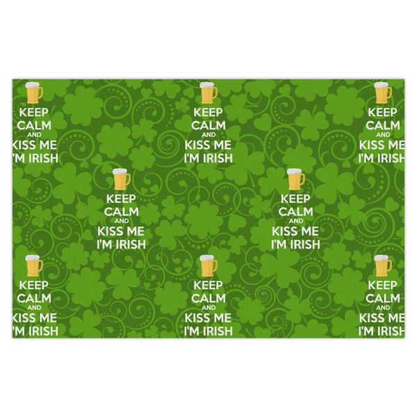 Custom Kiss Me I'm Irish Tissue Paper Sheets - X-Large - Heavyweight