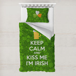 Kiss Me I'm Irish Toddler Bedding