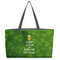 Kiss Me I'm Irish Beach Totes Bag - w/ Black Handles