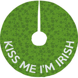 Kiss Me I'm Irish Tree Skirt (Personalized)
