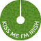 Kiss Me I'm Irish Tree Skirt (Personalized)