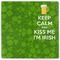 Kiss Me I'm Irish Vinyl Document Wallet - Apvl