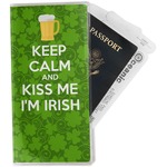 Kiss Me I'm Irish Travel Document Holder