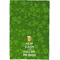 Kiss Me I'm Irish Waffle Weave Towel - Full Color Print - Approval Image