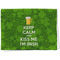 Kiss Me I'm Irish Kitchen Towel - Waffle Weave - Full Color Print