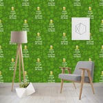 Kiss Me I'm Irish Wallpaper & Surface Covering (Water Activated - Removable)