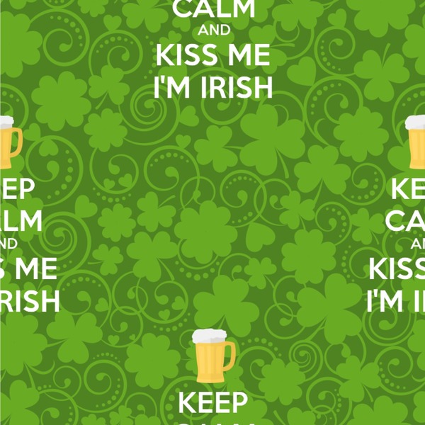 Kiss Me I'm Irish Wallpaper Square