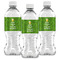Kiss Me I'm Irish Water Bottle Labels - Front View