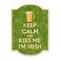 Kiss Me I'm Irish Wooden Sticker - Main