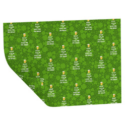 Kiss Me I'm Irish Wrapping Paper Sheets - Double-Sided - 20" x 28"