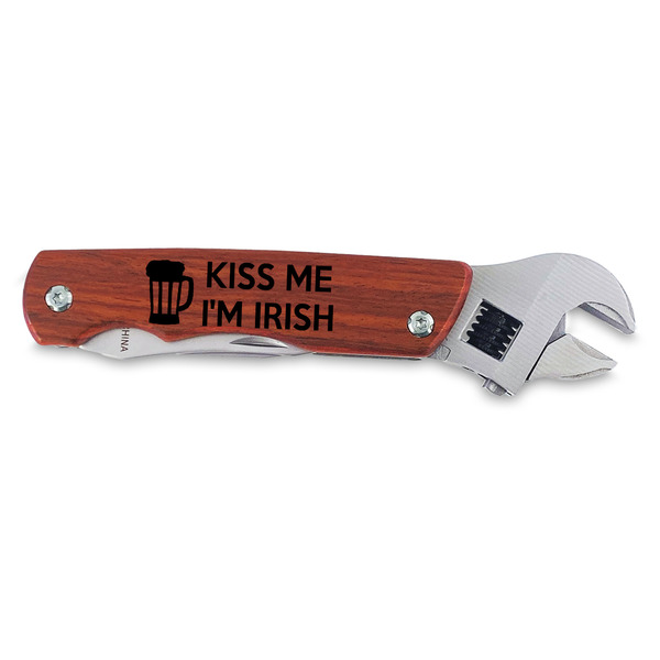 Custom Kiss Me I'm Irish Wrench Multi-Tool - Double Sided