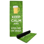 Kiss Me I'm Irish Yoga Mat (Personalized)